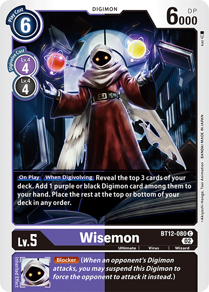 BT12-080 Wisemon Common