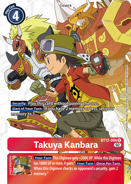 BT12-088 Takuya Kanbara Alternate Art