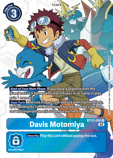 BT12-090 Davis Motomiya Alternate Art