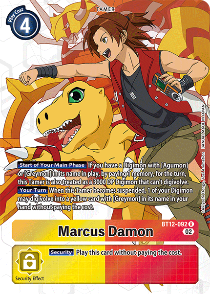 BT12-092 Marcus Damon Alternate Art