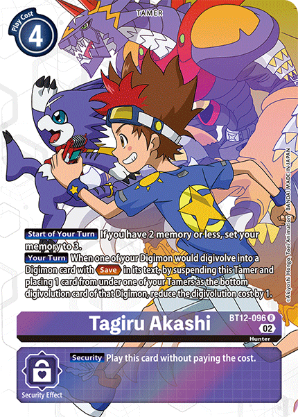 BT12-096 Tagiru Akashi Alternate Art