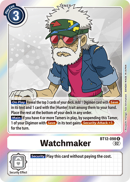 BT12-098 Watchmaker Rare