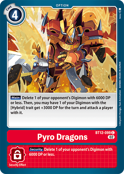 BT12-099 Pyro Dragons Common