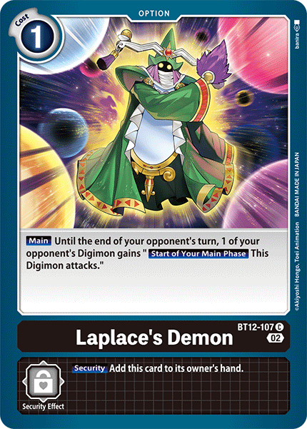 BT12-107 Laplace's Demon Common