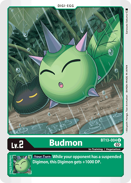 BT13-004 Budmon Uncommon