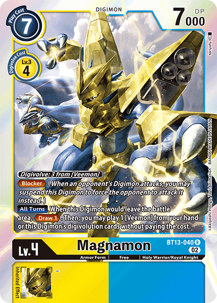 BT13-040 Magnamon Rare