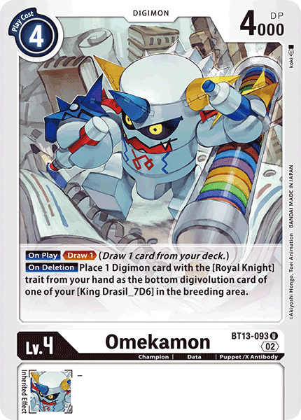 BT13-093 Omekamon Uncommon