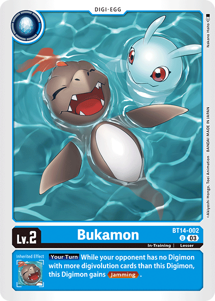 BT14-002 Bukamon Uncommon