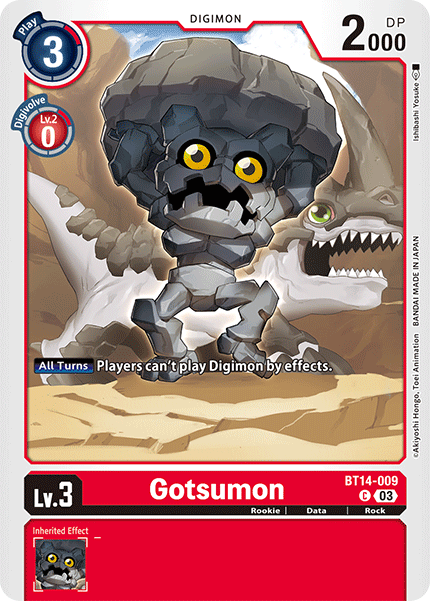 BT14-009 Gotsumon Common