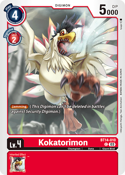 BT14-010 Kokatorimon Common