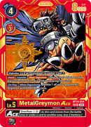 BT14-014 MetalGreymon ACE Super Rare BT15 Special Alternate Art