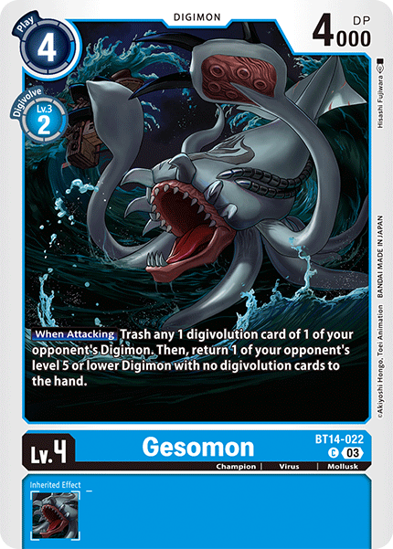 BT14-022 Gesomon Common