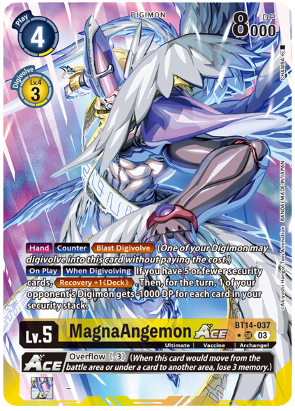 BT14-037 MagnaAngemon ACE Alternative Art English Exclusive