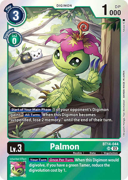 BT14-044 Palmon Super Rare