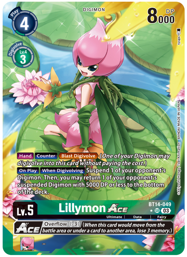 BT14-049 Lillymon ACE Alternative Art