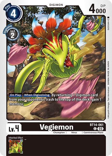 BT14-061 Vegiemon Common