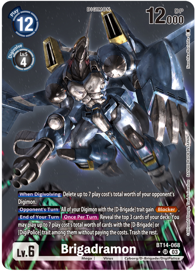 BT14-068 Brigadramon Alternative Art