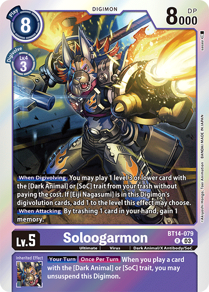 BT14-079 Soloogarmon Rare