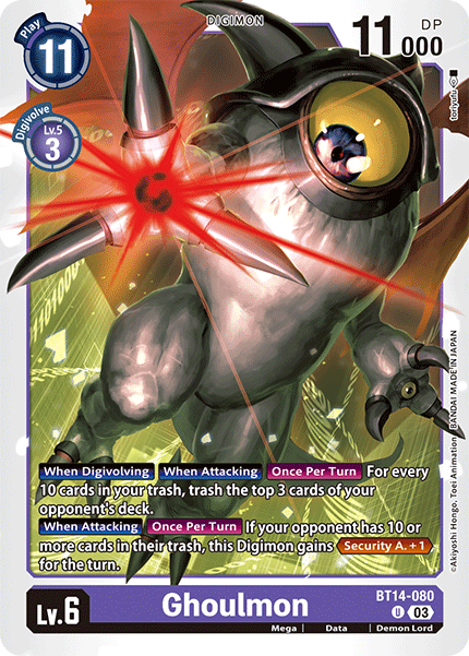 BT14-080 Ghoulmon Uncommon