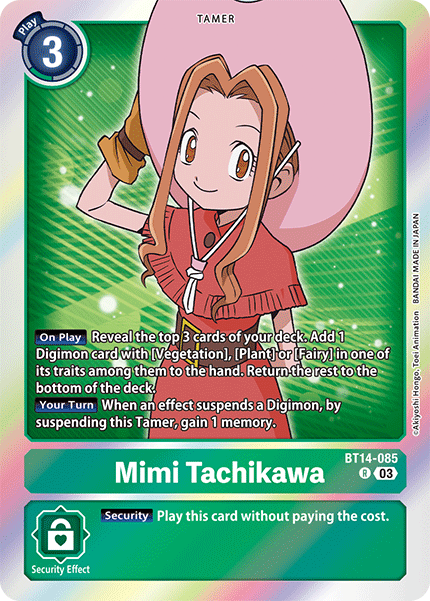 BT14-085 Mimi Tachikawa Rare