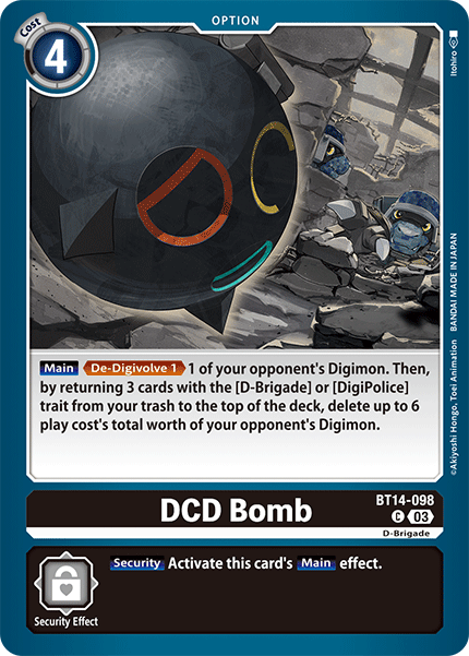 BT14-098 DCD Bomb Common