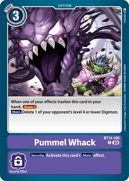 BT14-100 Pummel Whack Common