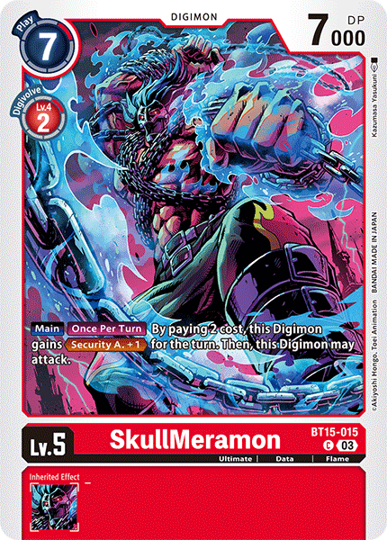 BT15-015 SkullMeramon Common