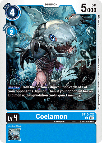 BT15-023 Coelamon Common