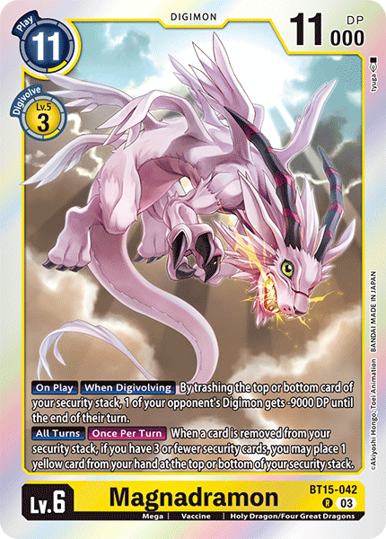 BT15-042 Magnadramon Rare