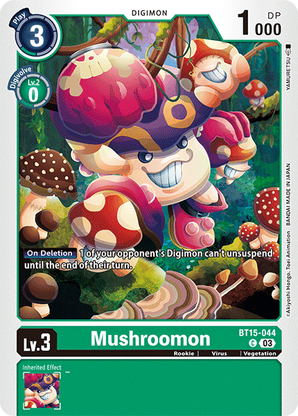 BT15-044 Mushroomon Common