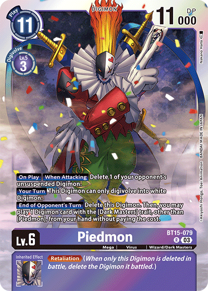 BT15-079 Piedmon Rare