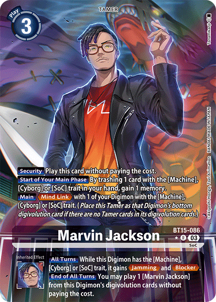 BT15-086 Marvin Jackson Rare Alternate Art