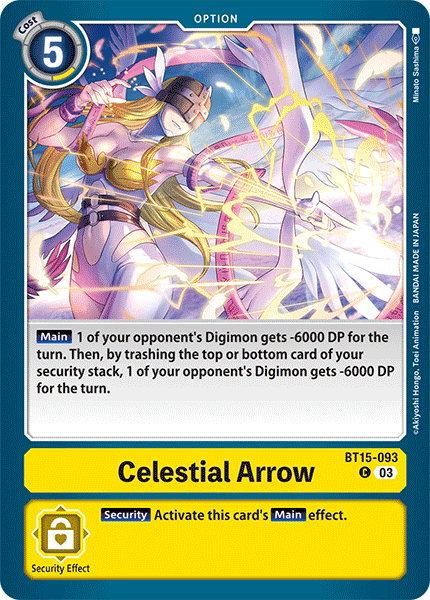 BT15-093 Celestial Arrow Common