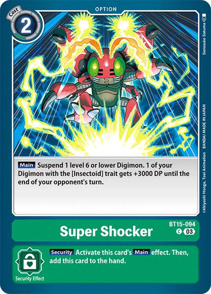 BT15-094 Super Shocker Common