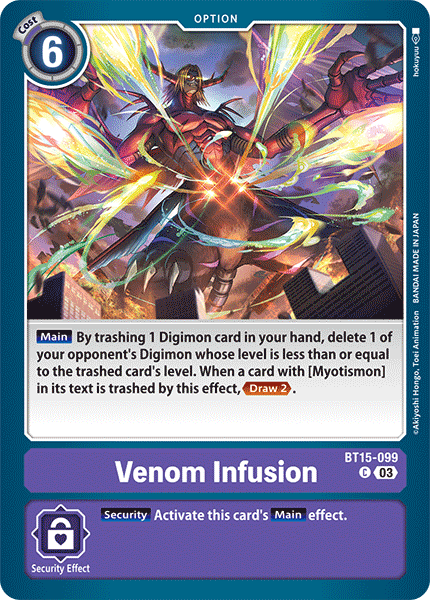 BT15-099 Venom Infusion Common