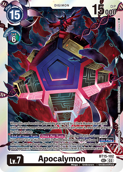 BT15-102 Apocalymon Secret