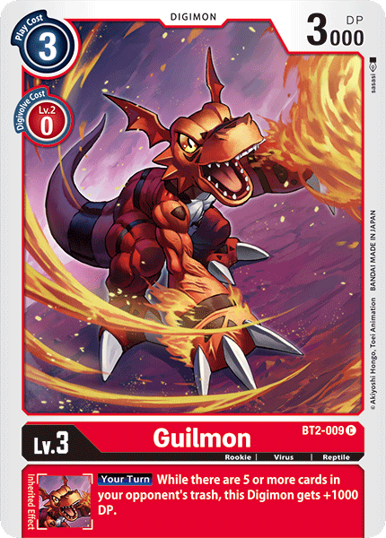 BT2-009 Guilmon Common