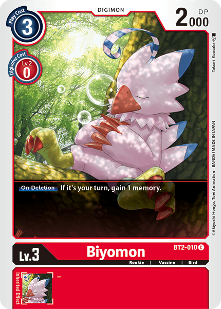 BT2-010 Biyomon Common