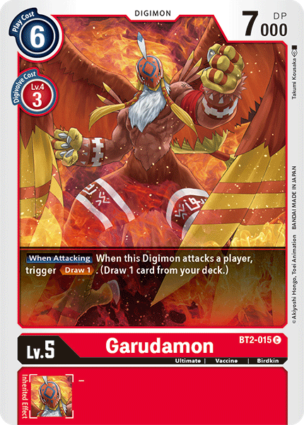 BT2-015 Garudamon Common