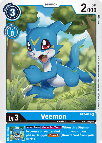 BT2-021 Veemon Common