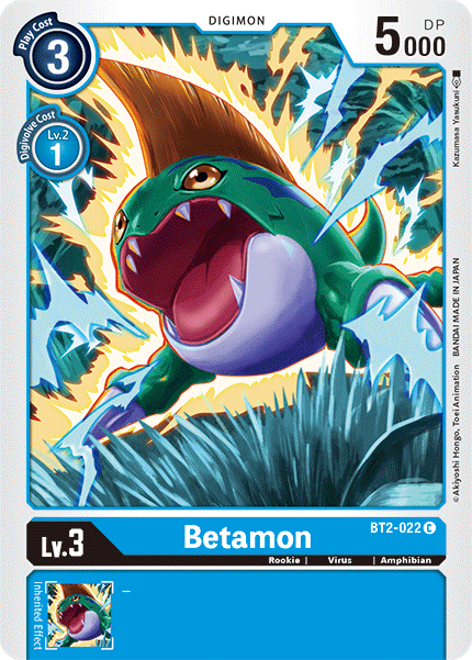 BT2-022 Betamon Common