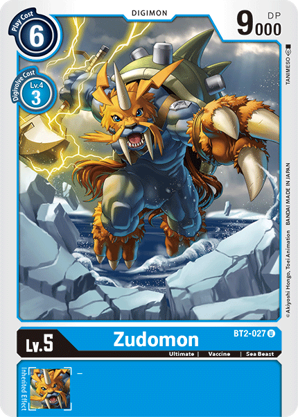 BT2-027 Zudomon Uncommon