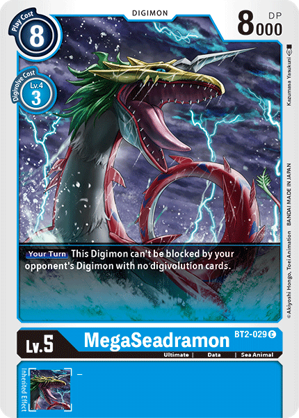 BT2-029 MegaSeadramon Common