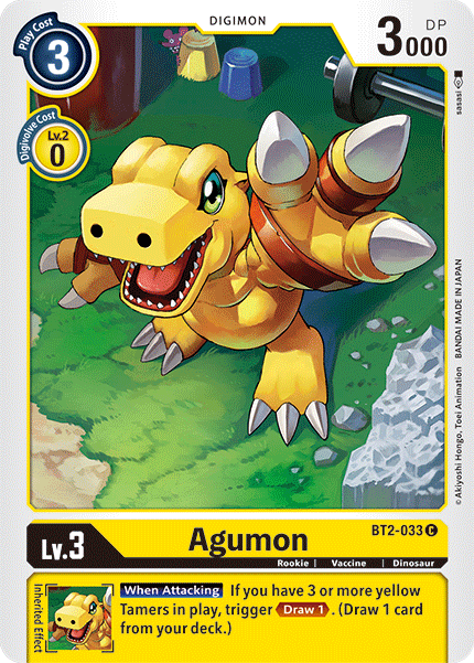 BT2-033 Agumon Common