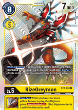 BT2-038A RizeGreymon Alt Art Rare (Premium Pack Exclusive)