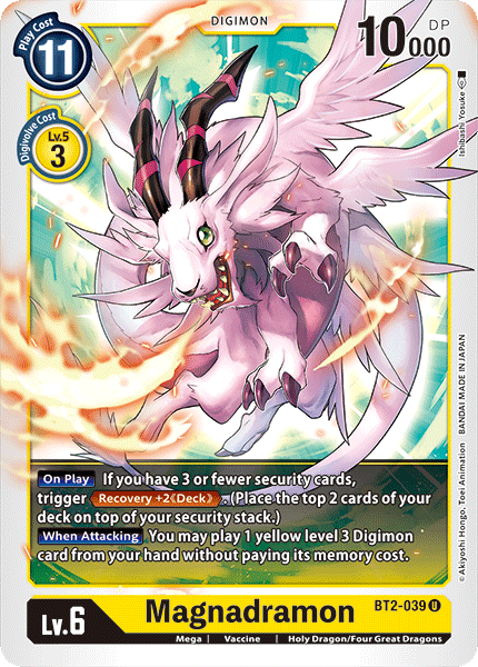 BT2-039 Magnadramon Uncommon