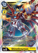 BT2-041 ShineGreymon Super Rare RB01 Reprint