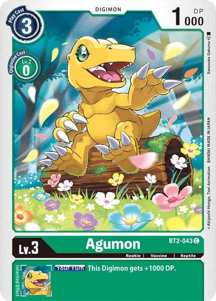 BT2-043 Agumon Common