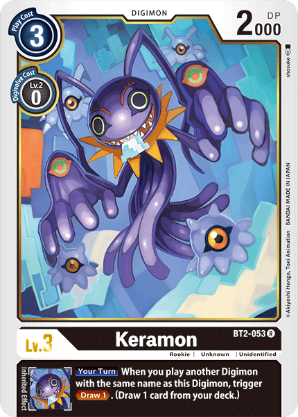 BT2-053 Keramon Rare