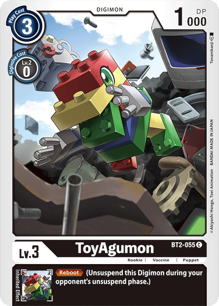 BT2-055 ToyAgumon Common